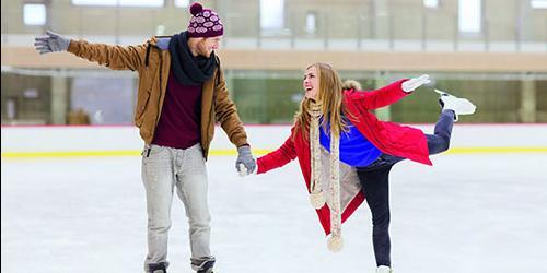 Porque sonha com um ringue de patinagem