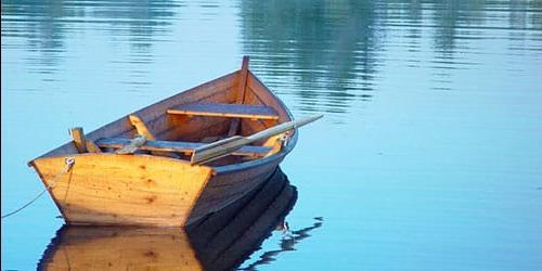 Barco de sonho e água