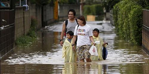 O que sonho com as inundações na cidade?