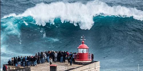 O que é que sonho com grandes ondas?