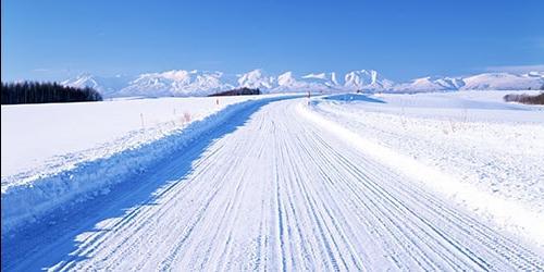 Sonho de uma estrada com neve 6050