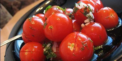 O que é que sonho com tomates em conserva?